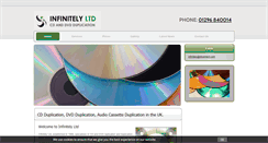 Desktop Screenshot of infinitely-duplication.com